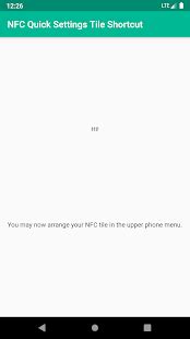 NFC Settings Shortcut (Android) software credits, cast, crew of song